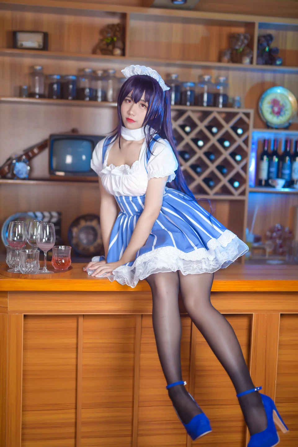 九曲Jean - No.096 Maid Utaha [34P-122MB] tg@simisebaisi 【丝足阁】030.webp